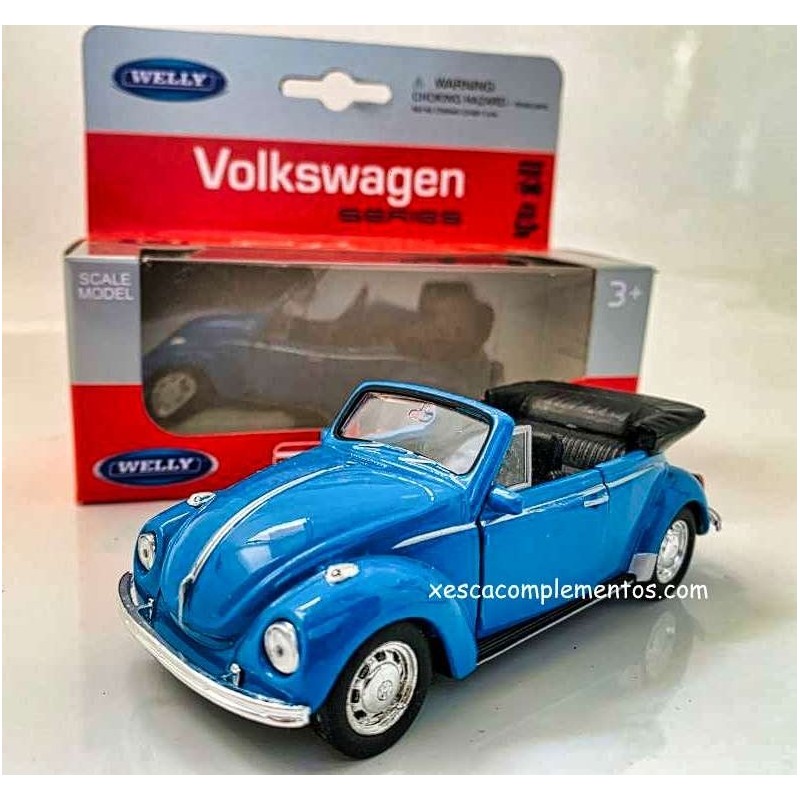 Volkswagen Beetle Convertible Scale 1/34 Welly